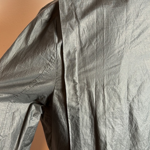 Obakki Cotton Silk Lightweight Black Jacket size M - Picture 8 of 11